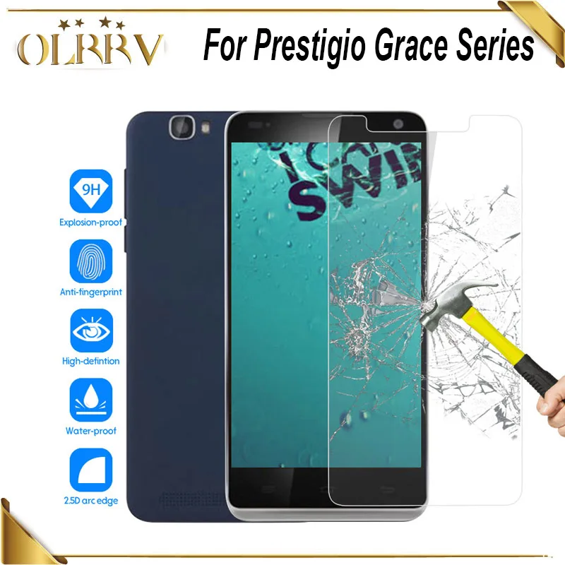 Закаленное стекло для Prestigio Grace S7 LTE S5 переднее Защитная пленка экрана Z3 X7 замена