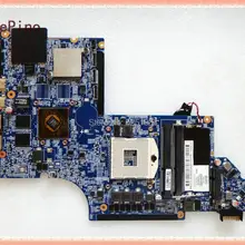665986-001 аккумулятор большой емкости для hp павильон DV7T-6B00 DV7T-6C00 записная книжка для hp DV7 DV7T DV7-6000 Материнская плата ноутбука DDR3 6490/1G HM65