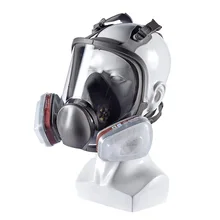 Full Face Gas Mask Activated Carbon Filter Respirator Industrial Dust Mouth Masks Anti-fog Face Shield Painting Spray Welding цена Full Face Gas Mask Activated Carbon Filter Respirator Industrial Dust Mouth Masks Anti-fog Face Shield Painting Spray Welding цены онлайн