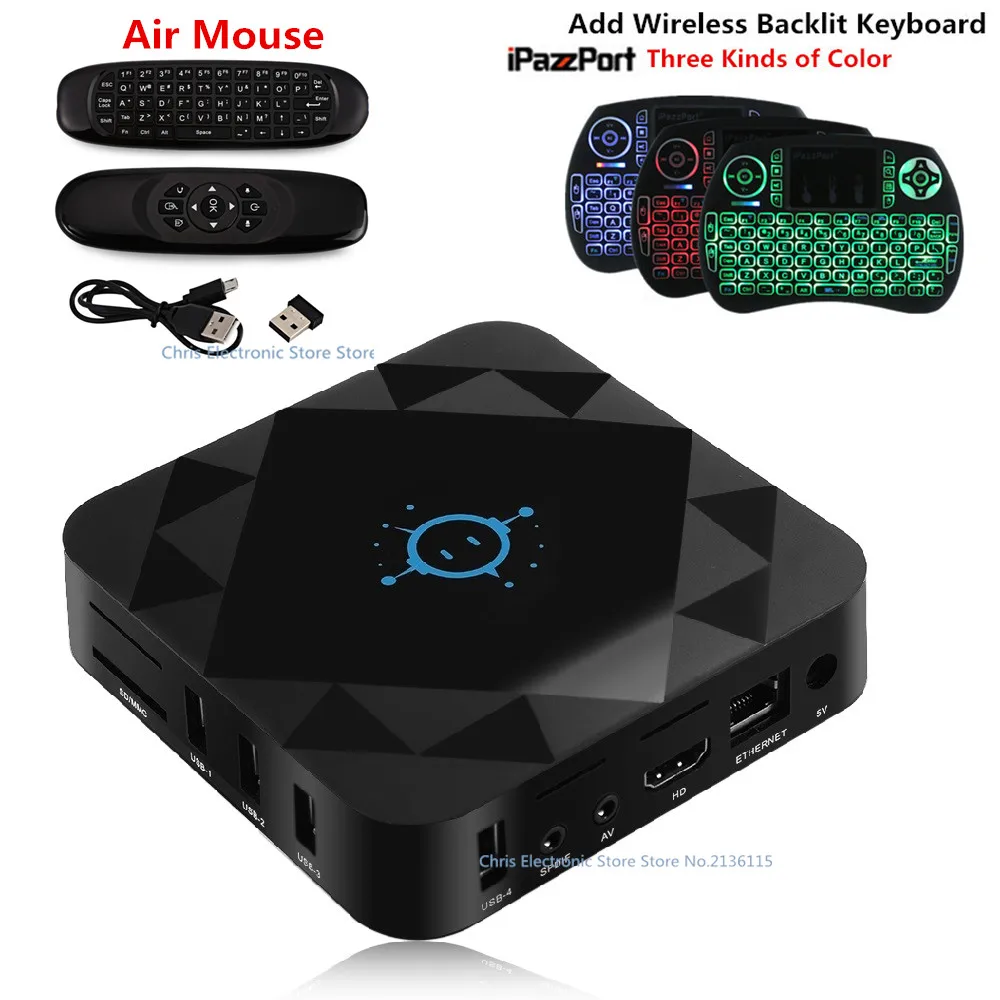 

Mesuvida C88 TV Box Amlogic S912 Octa Core Android 6.0 2G 16G Dual WiFi BT 4.0 Support APP InfraredSmart Media Player