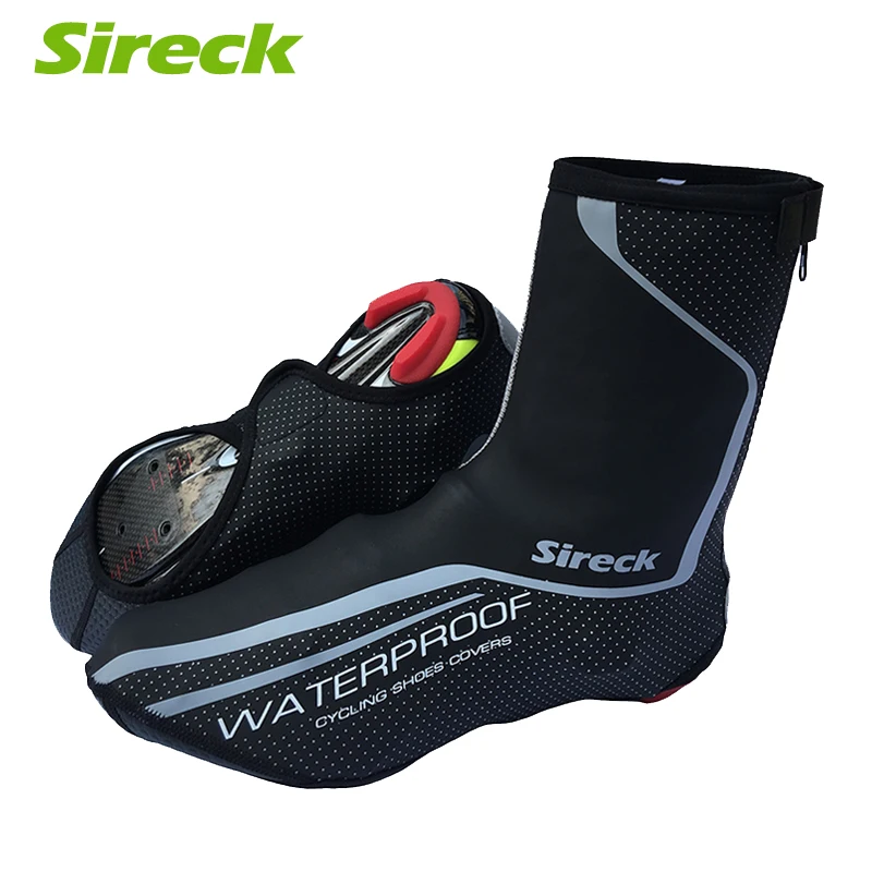 Winter Waterproof Windproof Bicycle Road Mountain Bike Shoe Covers Cycling