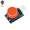 5 pièces 12X12MM grand module de clé WAVGAT grand module de bouton module de commutateur tactile avec chapeau sortie de haut niveau pour arduino ► Photo 2/6