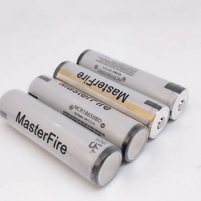 

MasterFire 4pcs/lot Protected Original 18650 NCR18650BD 3.7V 3200mAh 10A discharge battery for Panasonic,electronic cigarette