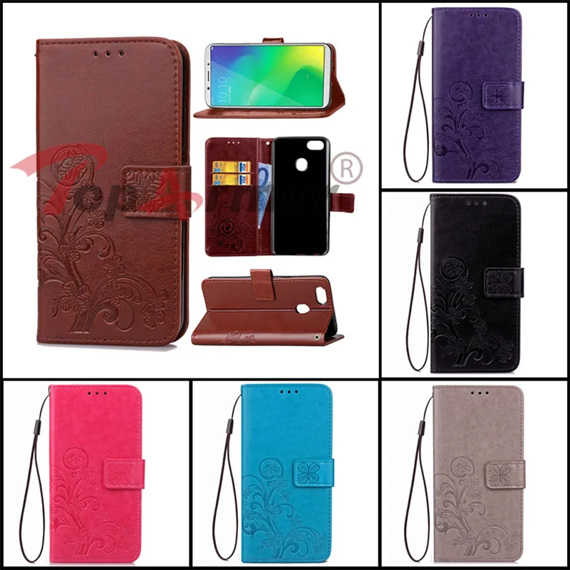 

Embossing PU Leather Wallet Stand Phone Case For Oppo A3 A5 A83 K1 F9 R17 Pro A33 A37 A53 A59 A57 R9 R9S R11 R11S PLUS R15 Cases