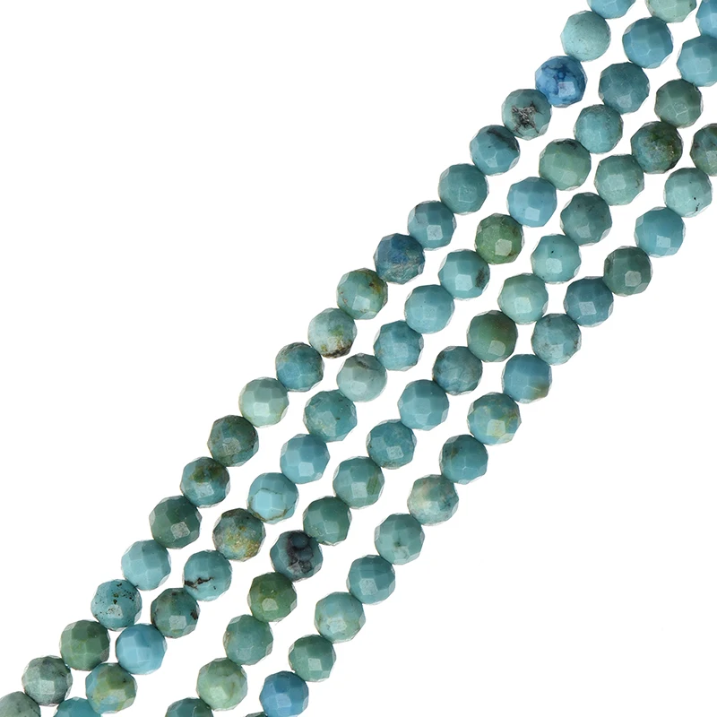 

Light Blue with blue mix style Mixed with dark patterns And Tangent plane 3mm-2mm h-u-b e-i Turquoise Loose beads