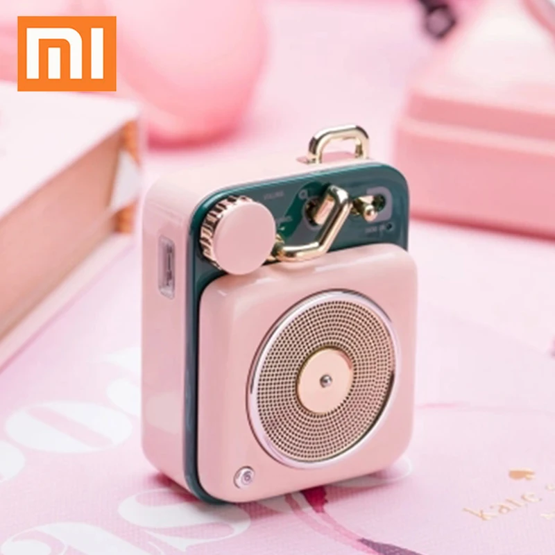 Xiaomi Mijia Cat King bluetooth колонка проигрыватель Atomic Record B612 интеллектуальное аудио