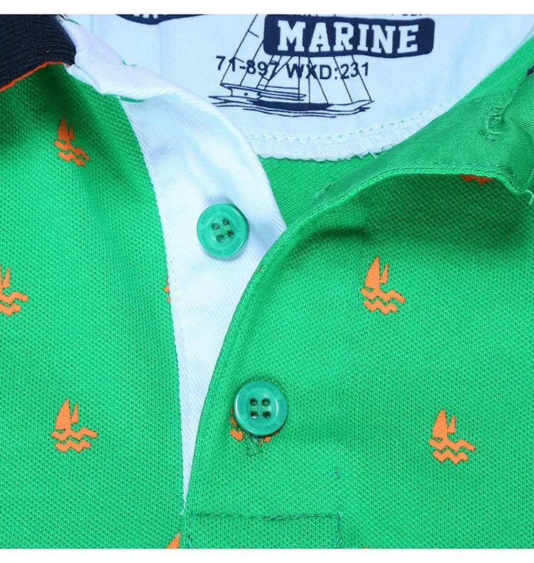 Aolamegs Men Polo Shirt Mens Full Printing Polo Homme Casual Short Sleeve Tops 2017 Spring Summer New Brand Cotton Polos Camisa (11)