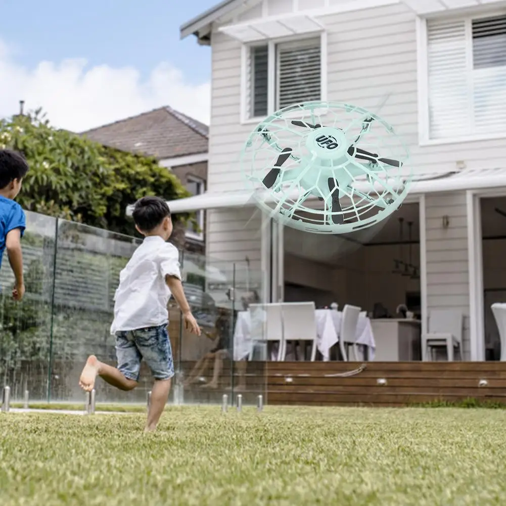 

Intelligent Induction Quadcopter Suspension Four-Axis Aircraft Shatter-resistant Mini Drone Toy for Kids