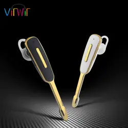 VirWir Беспроводной Bluetooth наушники Шум отмена динамик с микрофоном громкой связи вызовов для Бизнес вождения краниометрическая точка центра