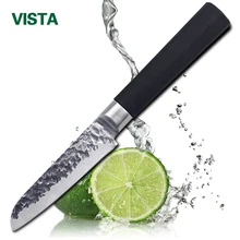 Кухонные ножи из нержавеющей стали, нож для очистки овощей, Многофункциональный кухонный нож в японском стиле, 4 дюйма, нож для мяса с антипригарным покрытием