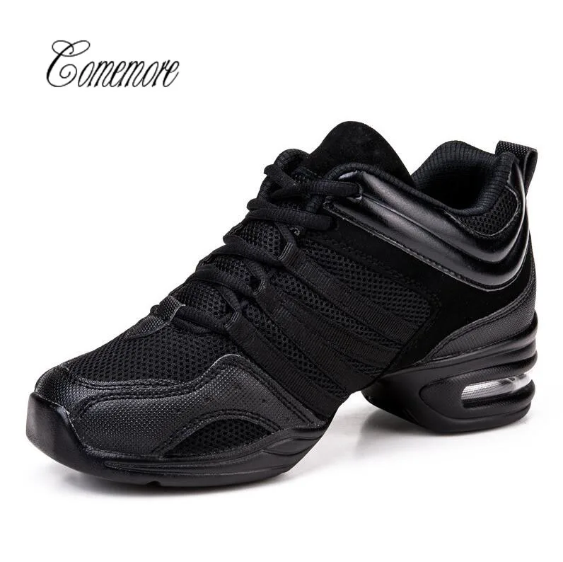 

Comemore New Soft Outsole Breath Dance Shoes Women Sports Feature Dance Sneakers Jazz Hip Hop Shoes Woman Dancing Shoe Zapatos