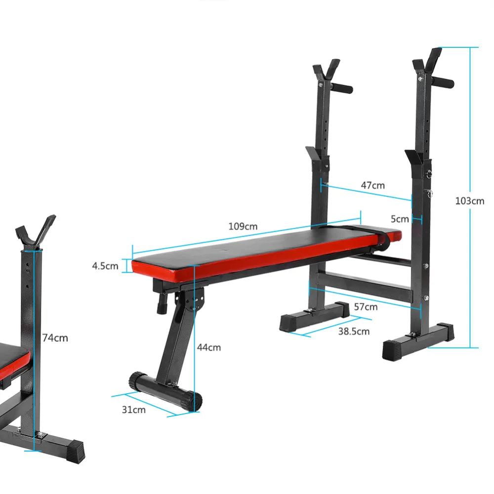 Us De Adjustable Weight Bench Home Fitness Weight Sit Up Bench