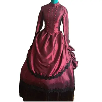 

On sale D-115 Victorian Gothic/Civil War Southern Belle Ball Gown Dress Halloween Theater Edwardian dresses Sz US 6-26 XS-6XL