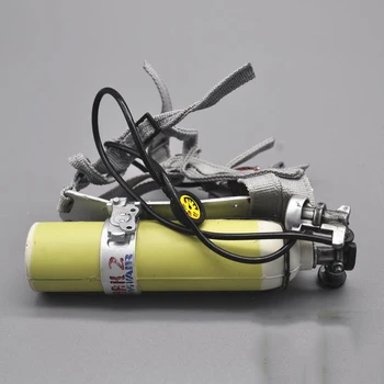 

1/6 Oxygen Bottle Fireman Diver for 12''Action Figures Bodies DIY Accessories Equipment