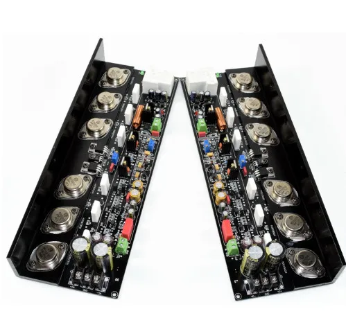 KSA50 MJ15024G/MJ15025G 250 Вт + Чистая задняя ступенчатая регулируемая плата усилителя