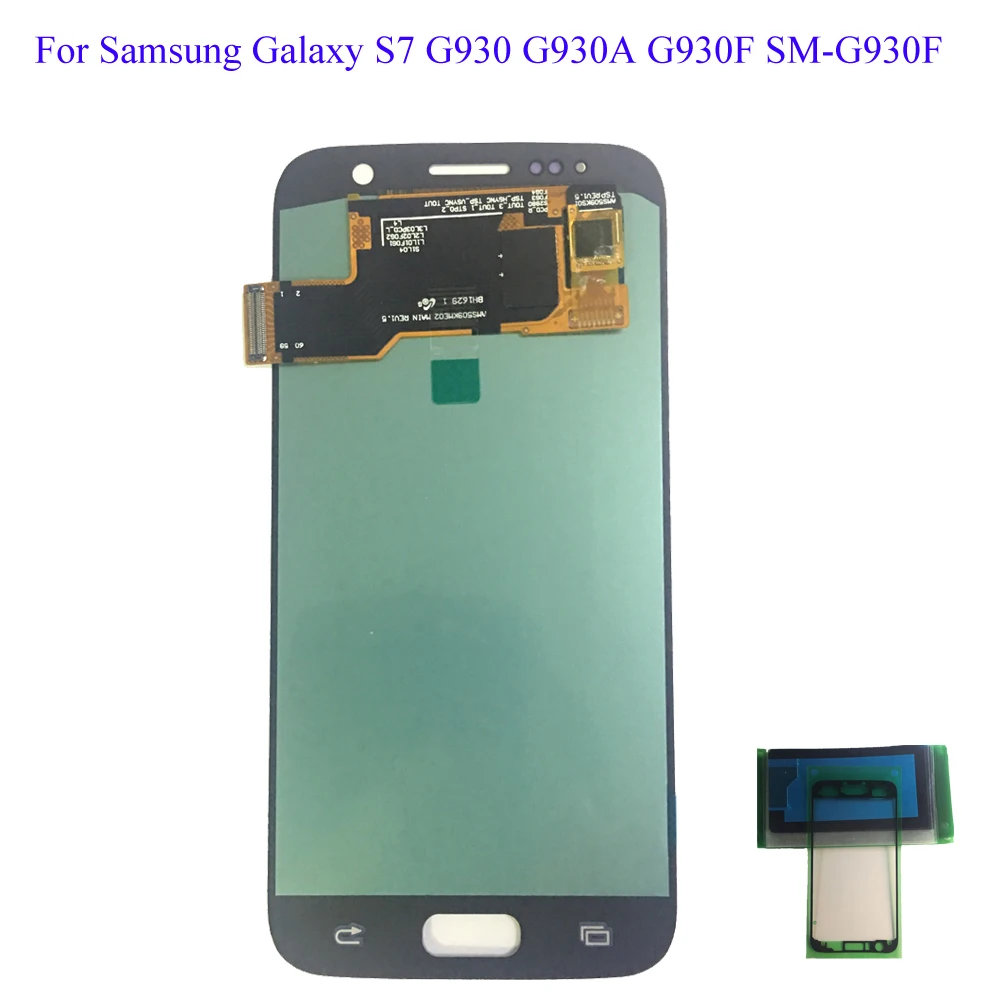 

For SAMSUNG GALAXY S7 G930A G930F SM-G930F LCD Display Touch Screen Digitizer Assembly Replacement For SAMSUNG S7 LCD