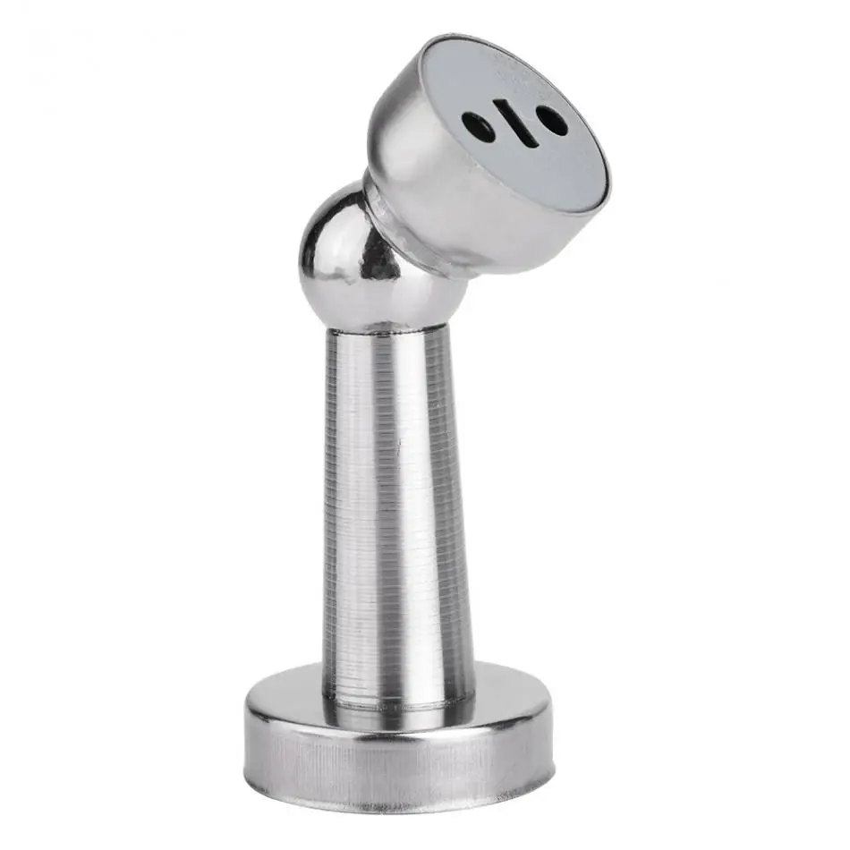 Door Stops Door Stoppers Stainless Steel Door Holders Catch Strong Magnetic Stopper Powerful Bedroom Doorstop Hardware Locks Noiseless