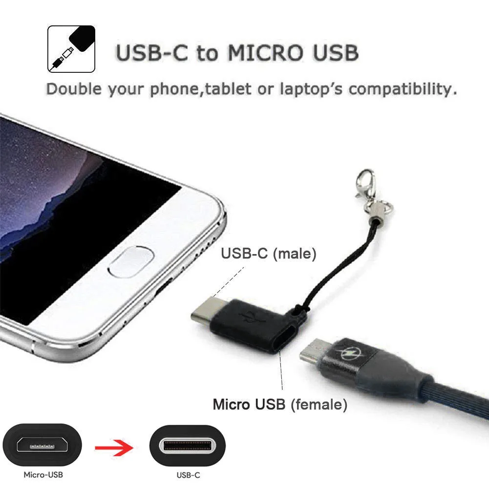 Универсальный USB 3 1 type C разъем штекер к Micro Женский адаптер переходник оптовая
