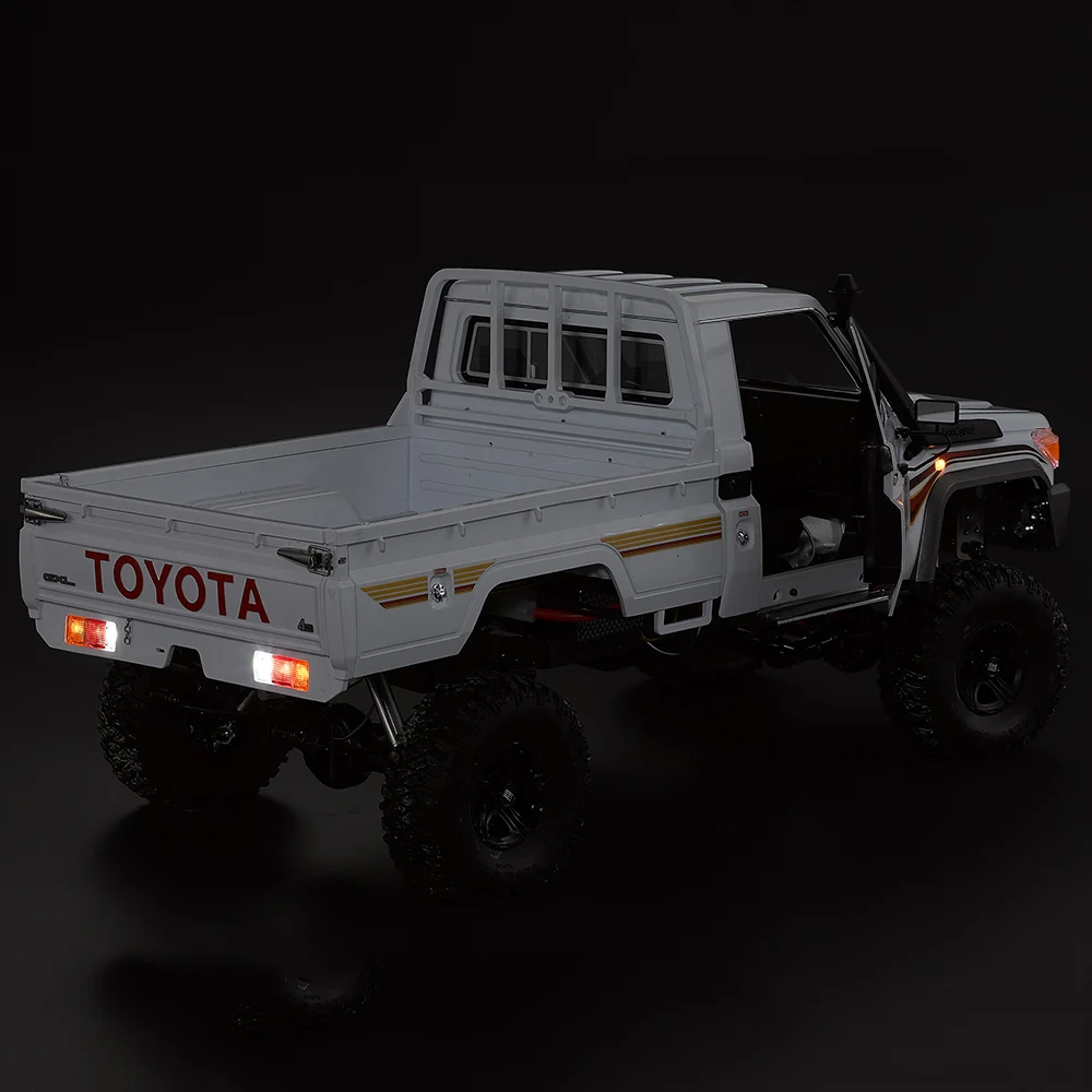RC Car LED Light Lamp Set w/ Control Box 14 LEDS White Red Yellow for KB48601 1:10 Toyota Land Cruiser Car Parts