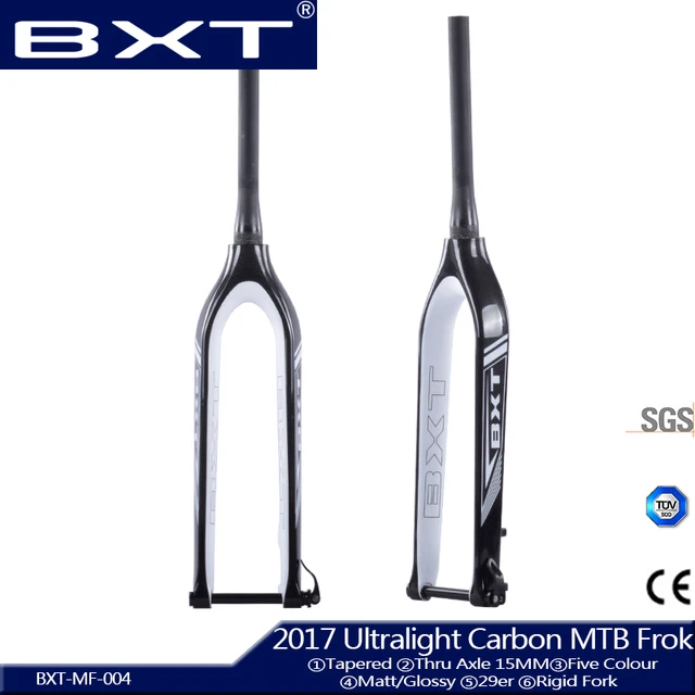 Carbon fork 29er Carbo MTB Fork bicycles fork BXT 2017 Tapered Thru