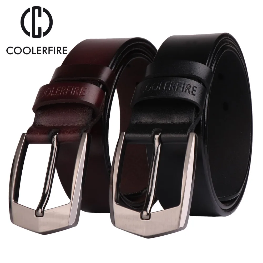 Мужской ремень Coolerfire ковбойский из натуральной кожи высокого качества HQ043|strap
