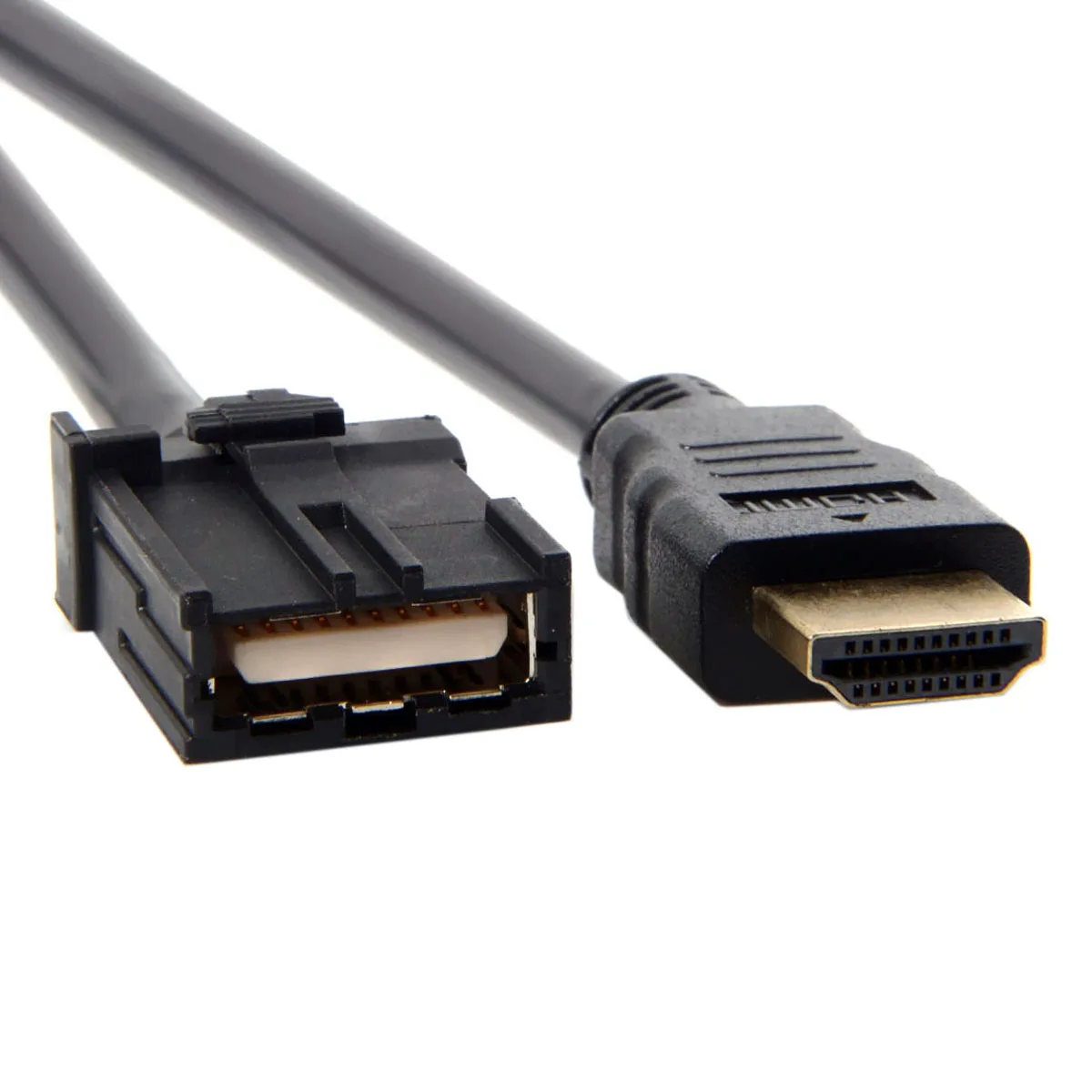 Высокая скорость HDMI 1,4 Тип E папа-тип A папа Видео Аудио кабель автомобильная система подключения класс разъем для автомобиля hyundai H1