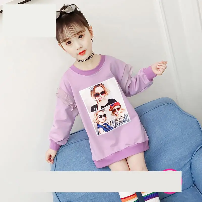 

Girls Tops 2019 Spring Little Girls Clothing Long Sleeve O-neck Print Sweatshirt Toddler Girl Tshirt St Patrick's Day Shirt 10 9