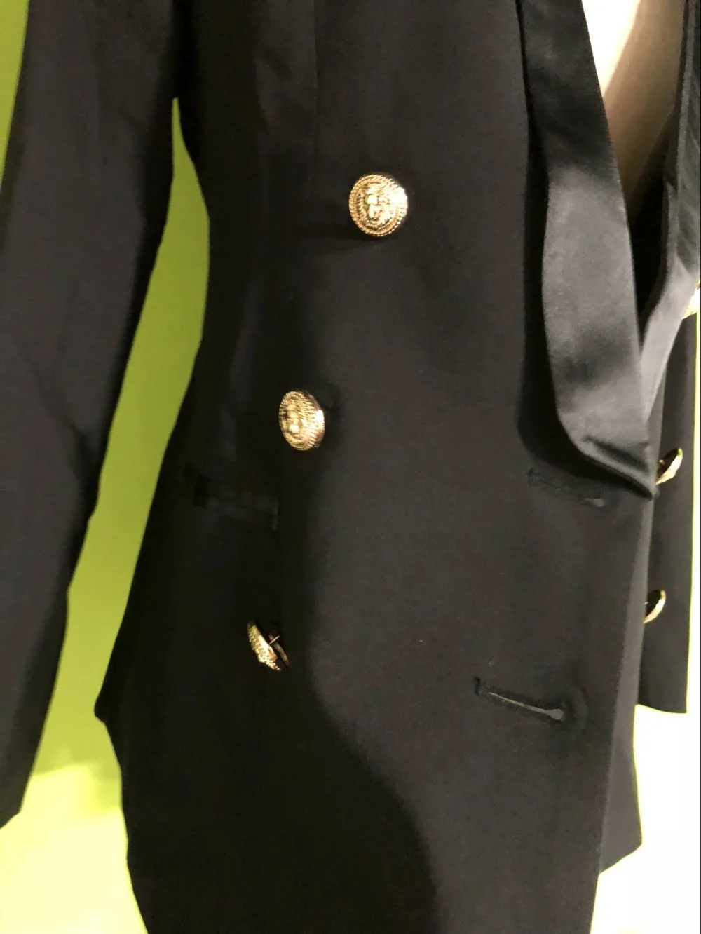 LXUNYI дамы двубортный блейзер с поясом 2019 весна металла пуговицы для женщин пиджаки для и куртки офисные тонкий формальный костюм пальт