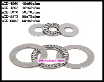 

5-8pcs/Lot Thrust Needle Roller Bearing AXK4060 , AXK4565 , AXK5070 , AXK5578 , AXK6085 Thrust Bearing Brand New