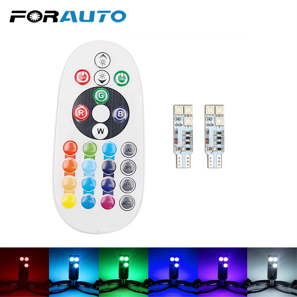 multicolor led system car remote control