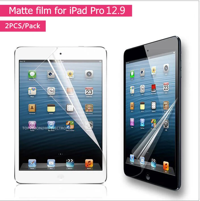  2PC/ Pack frosted anti glare matte screen protector for apple ipad pro 12.9 film fit 2015 2017 mach