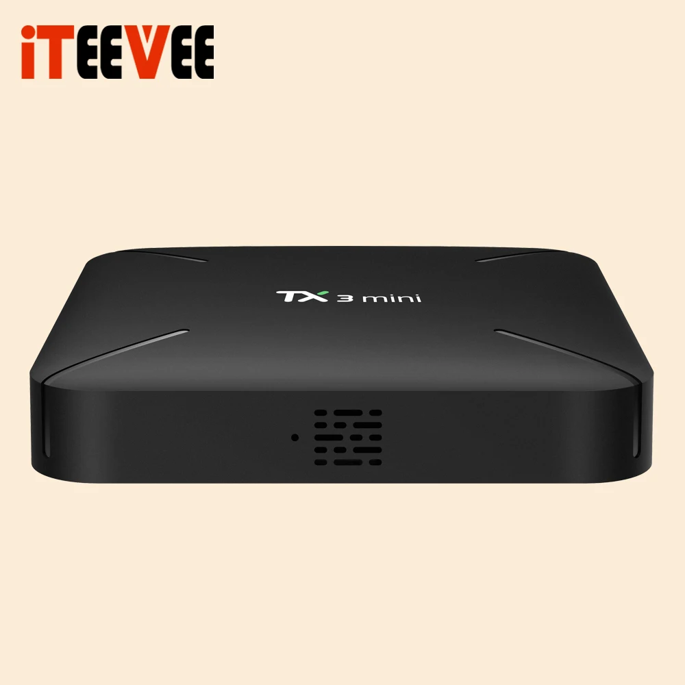 TX3 мини Smart tv Box Amlogic S905W 1,5 ГГц 2,4 ГГц WiFi Android 8,1 1 ГБ/2 Гб ram 8 ГБ/16 ГБ rom 50 шт./партия