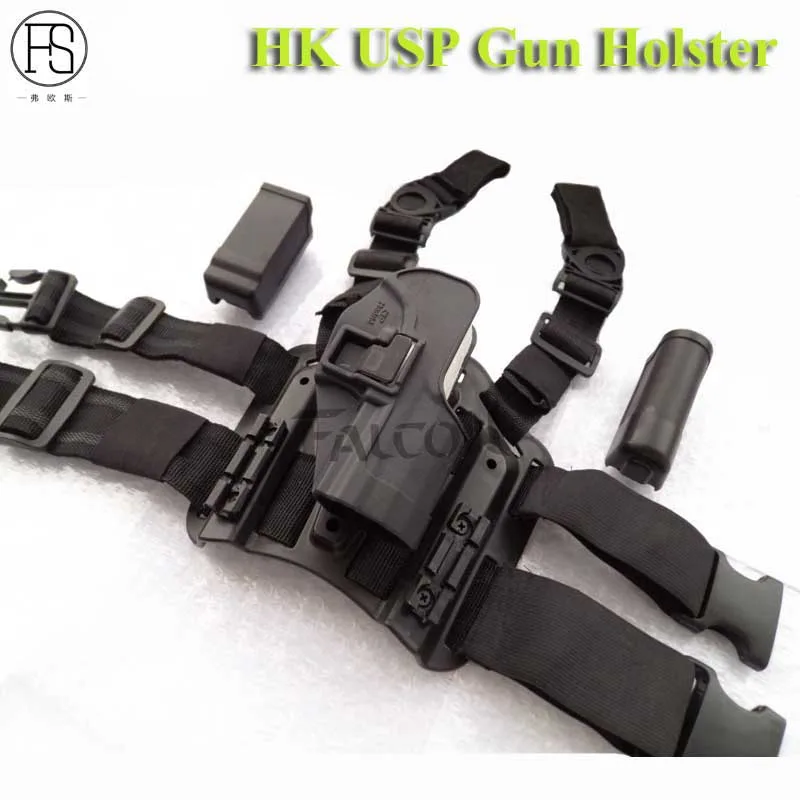 HK USP кобуры пистолет компактный Тип Тактический ног кобура Стрельба Airsoft Правша