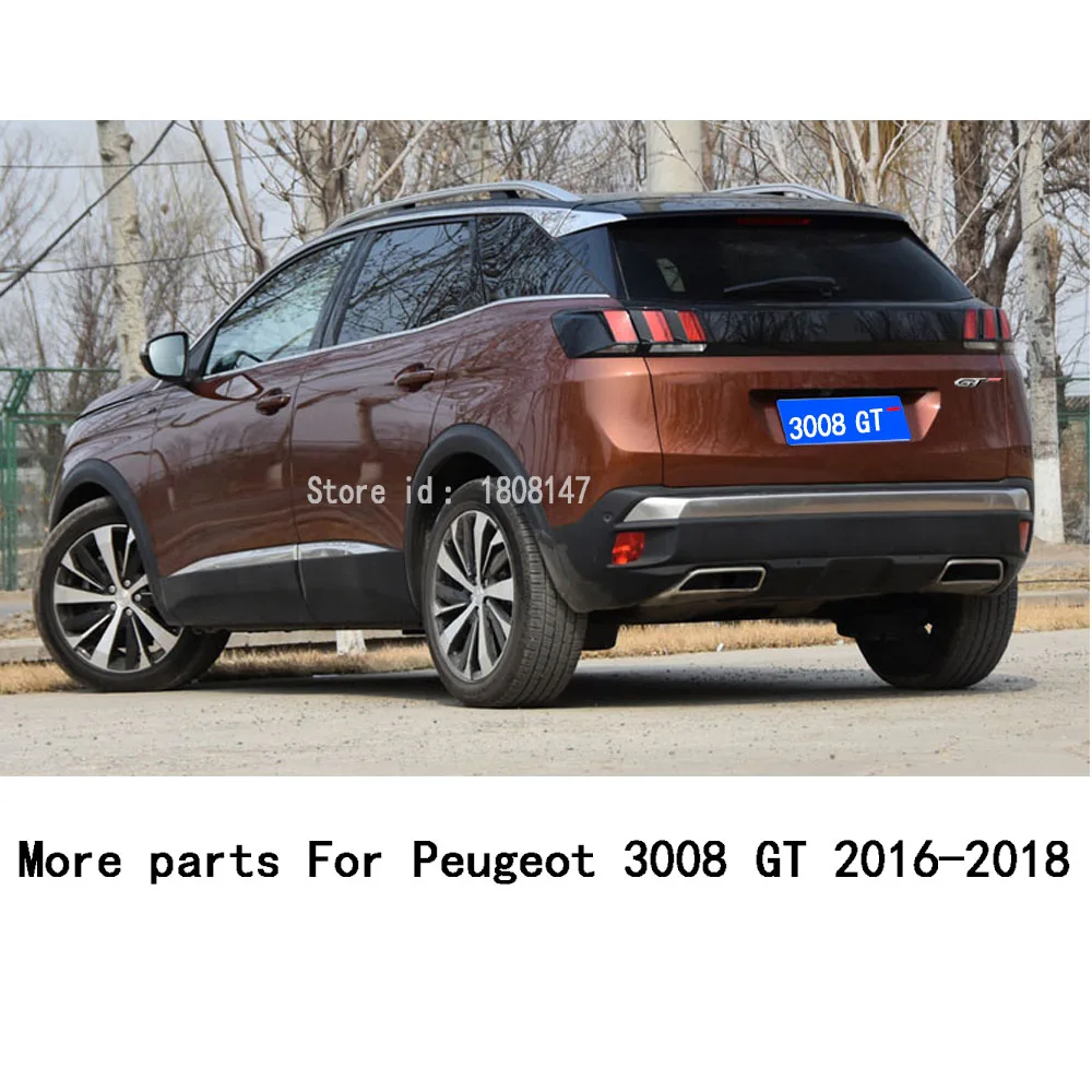 Для Peugeot 3008 GT 3008GT 2016 2017 2018 2019 формовочная отделка лобового стекла ABS Хромированная