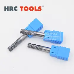 D6x15Hx6Dx50L 4-флейта HRC45 центр резки TiAlN твердосплавные плоским ENDMILL