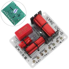 Filtros do cruzamento da unidade do altifalante 3 do divisor da frequência audio da maneira do orador 3 de 12 v 150 w com 1000 hz-5000 hz para oradores