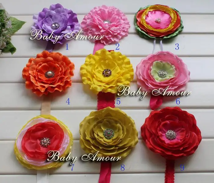 

2019 1PC pearl girls headbands baby headwear