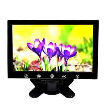 

10.1 inch desktop Car Reverse Backup Rearview TFT LCD monitor 2 AV Video Input TV return headrest Display Free Drop Shipping