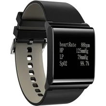 Смарт-браслет bluetooth часы IP67 Водонепроницаемый кровяное давление монитор сердечного ритма шаг напоминание для ios Android Давление Кислорода