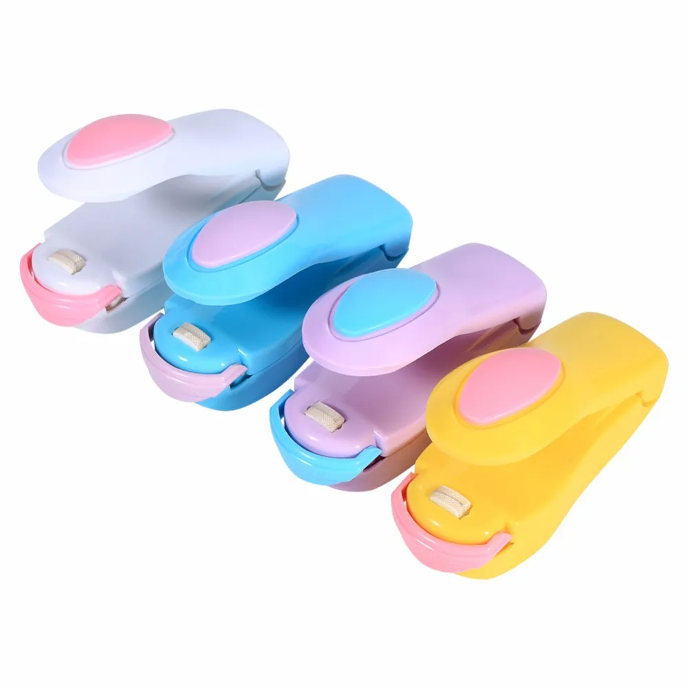 

Mini Heat Sealing Machine Handy Food Sealer Portable Heat Sealing Machine Impulse Packing Plastic Bag Sealer
