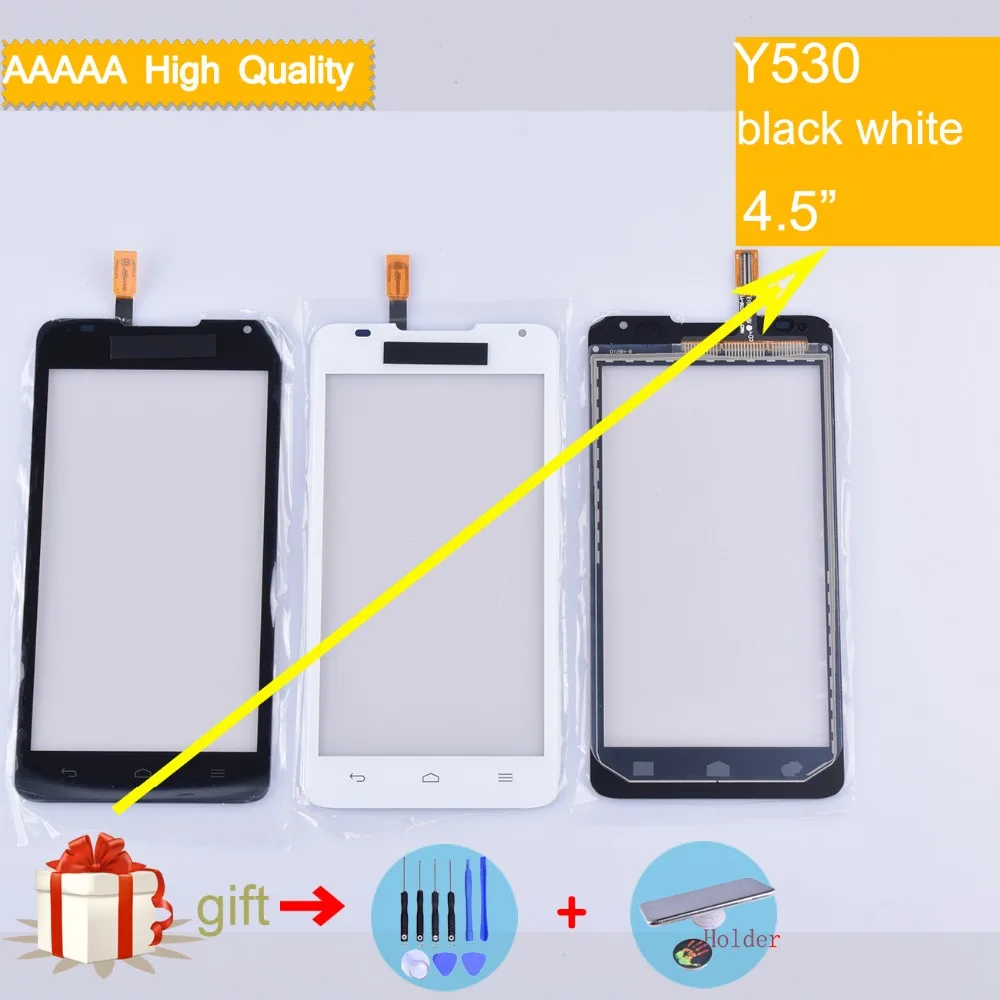 Для Huawei Ascend Y530 Y530-U00 сенсорный экран Сенсорная панель Датчик дигитайзер Переднее