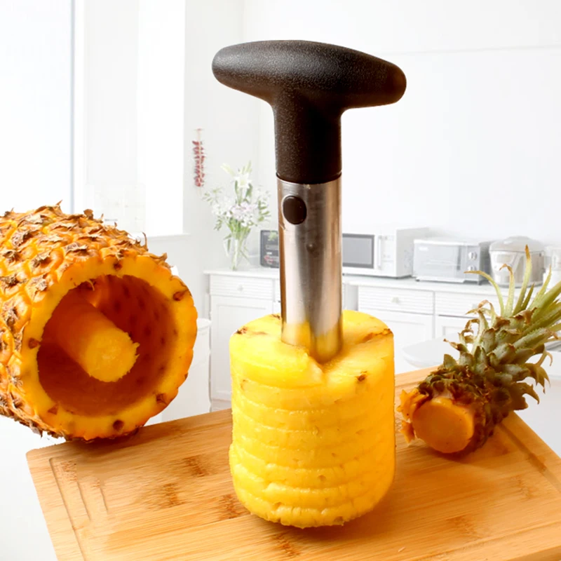 

Stainless Steel Pineapple Slicers for Kitchen Accessories Pineapple Peeler Fruit Knife Cutter Creative Kitchen Tools Appliances