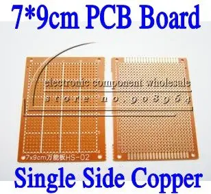 25 шт. печатная плата RHECCOW 7x9 см 7*9 см|pcb prototype board|single sideprinted circuit |