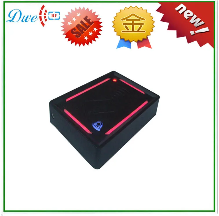 

Free Shipping EM-ID 125khz Wiegand 26 Waterproof rfid reader access control system With Door Bell