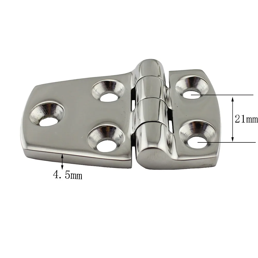Stainless Steel 3 X 2 1//2 Inch Boat Hinge