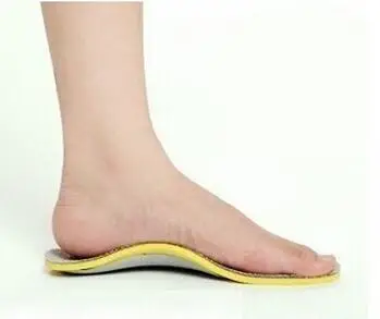 

S Size Comfortable Orthotic Arch Support Shoe Pads High Elasticity Orthopedic Inner Sole Pad Pain Relief Foot Care Fits Eur35-40