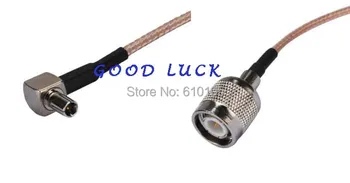 

20pcs 20cm TNC Plug to TS9 male RA Pigtail cable RG316 for 3G Huawei USB Modem ZTE MF668+