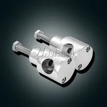 " Хром Руль управления для мотоциклов Райзер для Harley Sportster Dyna Softail V-стержень Touring/Honda Suzuki Kawasaki Yamaha Cruiser