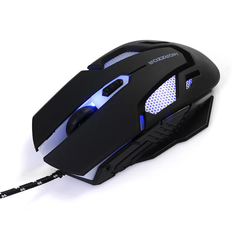 Новая игра Mouse6D компьютерная проводная мышь Профессиональный игровой чип эргономичный дизайн точное позиционирование 2400 dpi встроенный блок веса