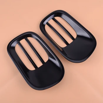 

2Pcs Black Metal Rear Tail Fog Lamp Light Lampshades Hood Trim Guard Cover Protection Fit For Jeep Renegade 2015 2016 2017